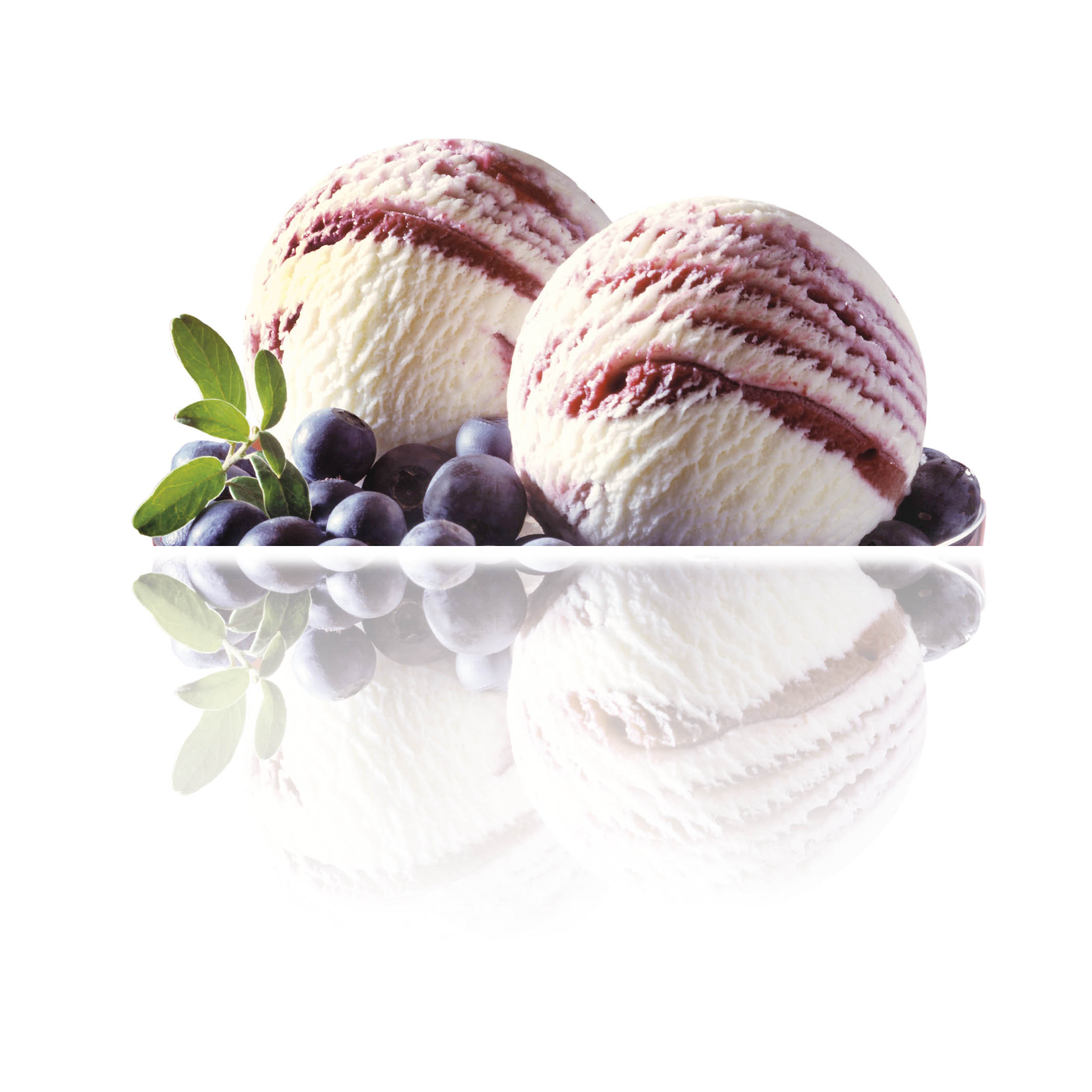 Helado de Philadelphia con Arándanos